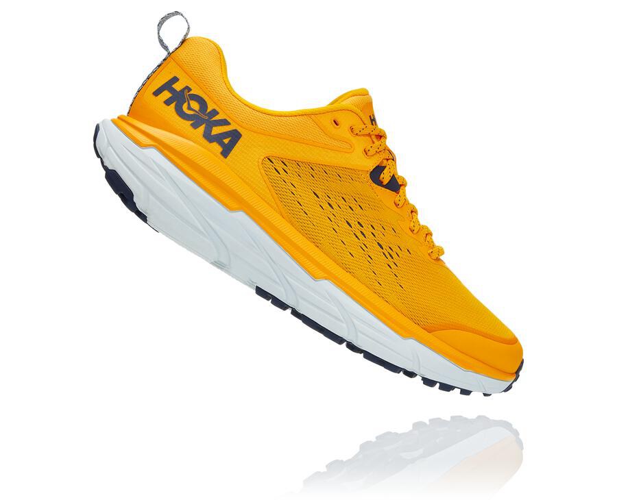 Hoka One One Trainers Mens Yellow - Challenger ATR 6 - 25419JOKF